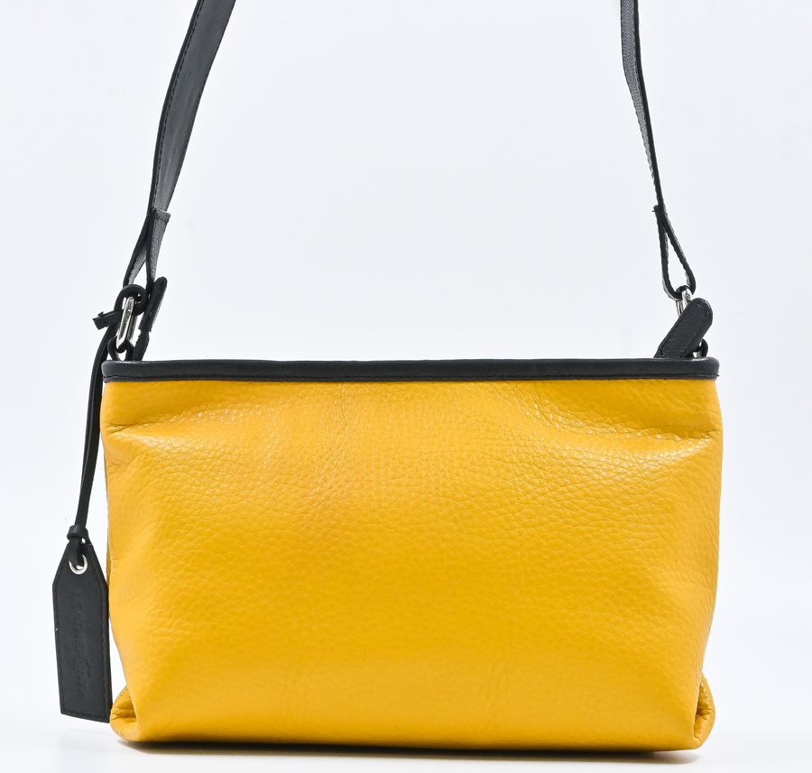 Neon Treat Crossbody Bag (Yellow-Black)