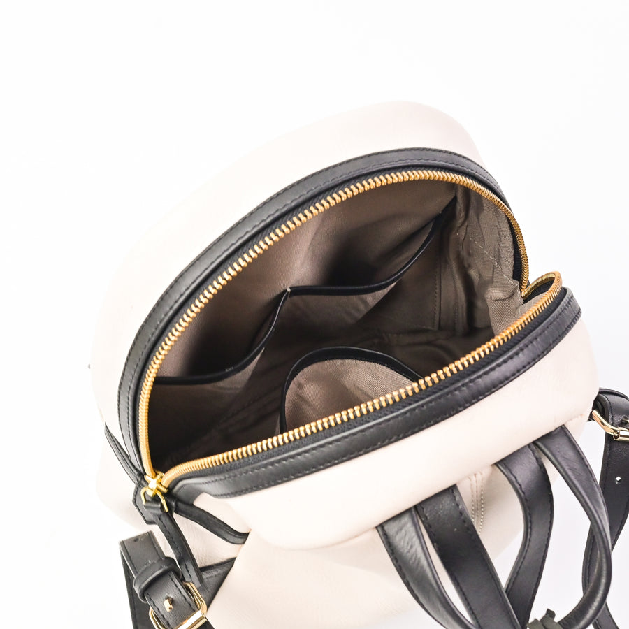 Weeny Carry Backpack (Black-White)