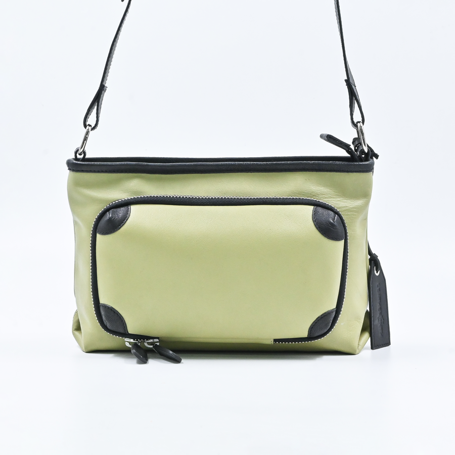 Neon Treat Crossbody Bag (Jade Green)