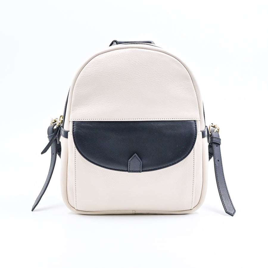 Weeny Carry Backpack (Black-White)