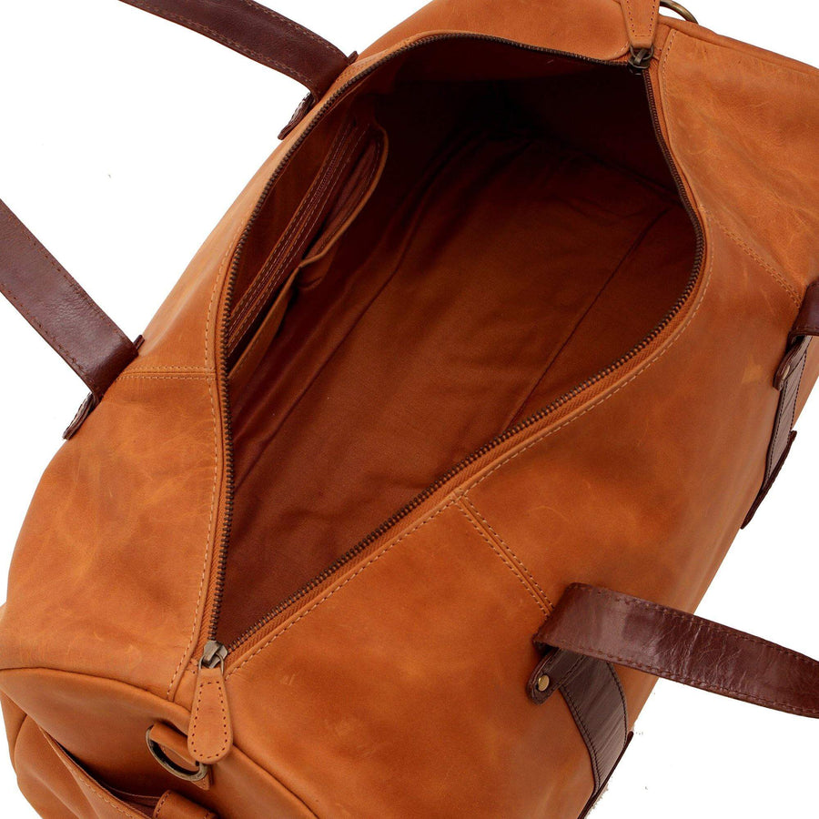 Leather Duffel Bag innerview