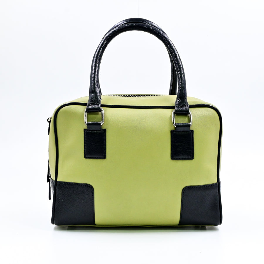 The Compact Handbag (Black-Olive)